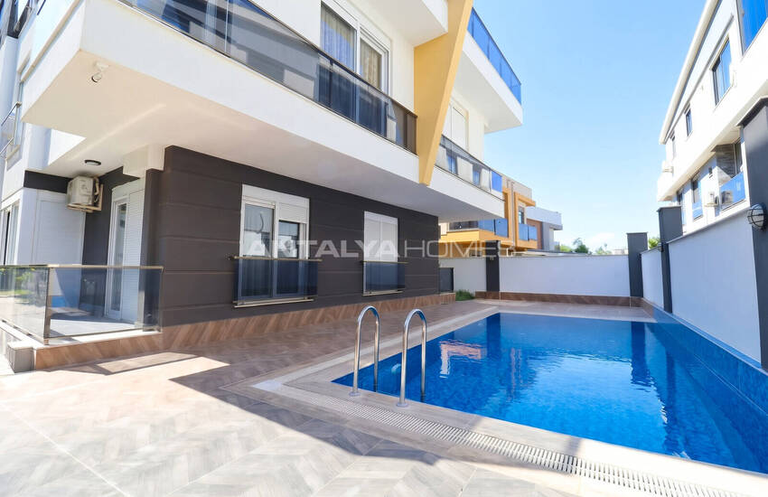 Duplexwohnung Mit Gemeinschaftspool In Antalya Muratpaşa 8