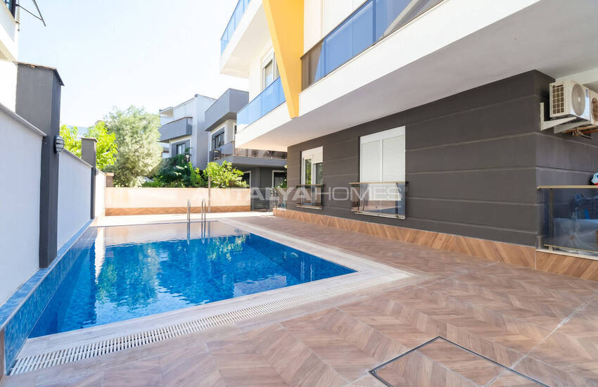Duplexwohnung Mit Gemeinschaftspool In Antalya Muratpaşa 7
