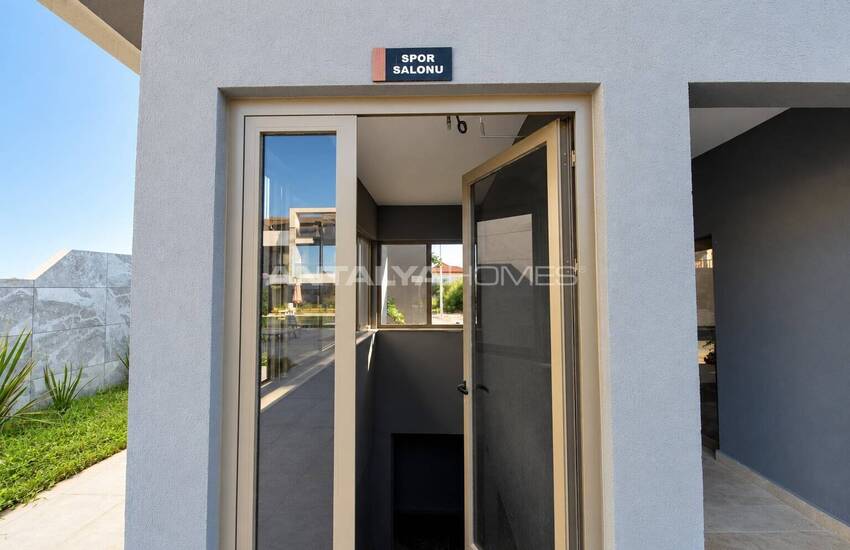 شقق أنيقة للبيع مع حديقة خاصة في بيليك، أنطاليا 19