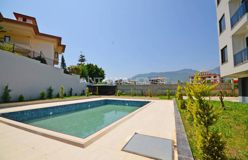 Apartments with Nature View in Alanya Turkey with Communal Pool 2