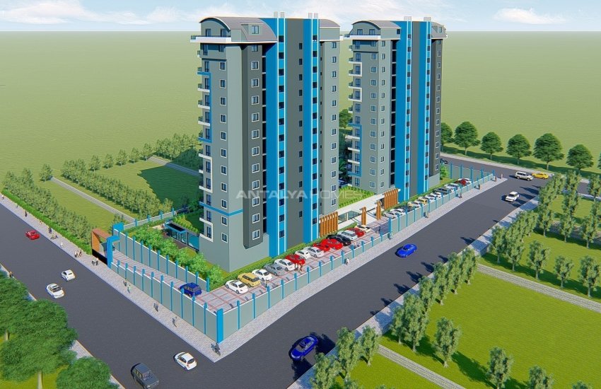 South-front Apartments in a Calm Area in Alanya Mahmutlar 11