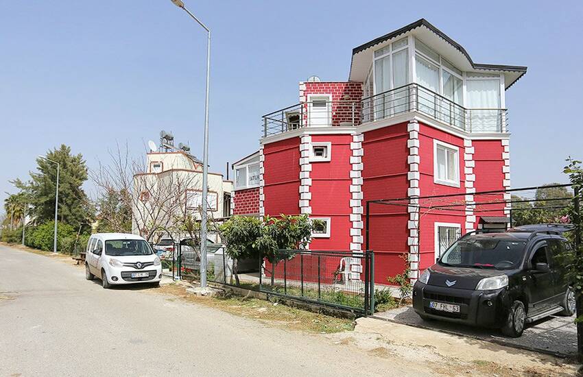 ویلای دوقلوی ارزان با ورودی خصوصی در ترکیه، بلک 1