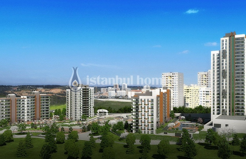 Просторные Квартиры в Башакшехир Рядом с Третьим Аэропортом