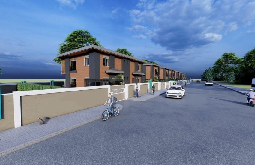 Belek'te Lüks Villa Projesinden Müstakil ve Yarı Müstakil Villalar 4