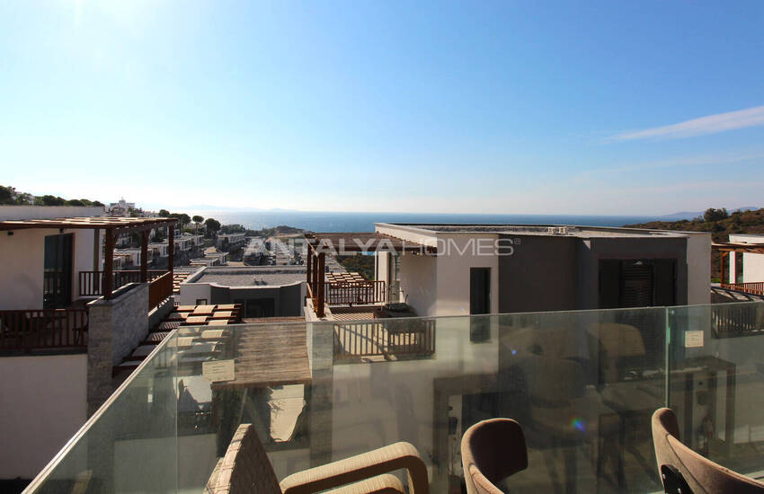 Maisons Vue Mer Avec Plage Privée Et Marina À Bodrum Adabuku 1