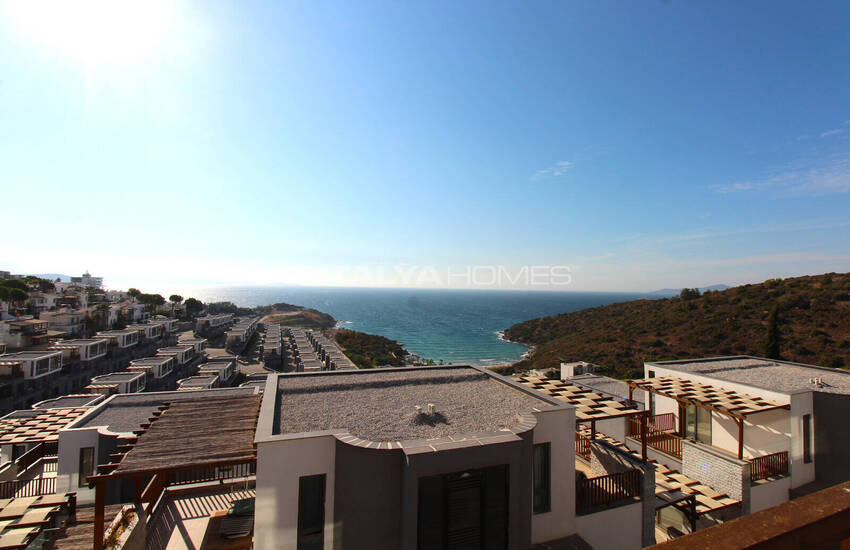 Maisons Vue Mer Avec Plage Privée Et Marina À Bodrum Adabuku 4