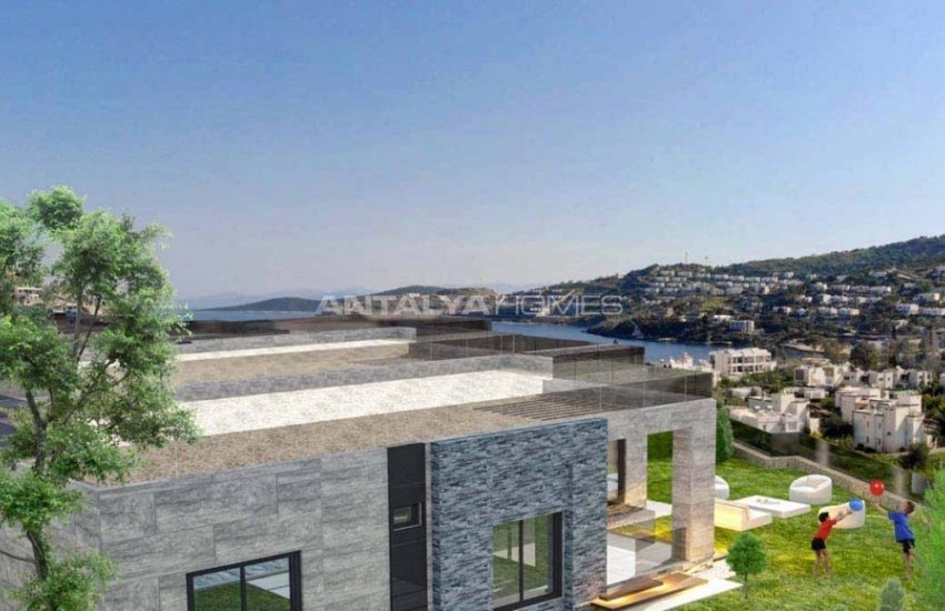 Luxury Designed Villas with Sea View in Bodrum Gundogan 7