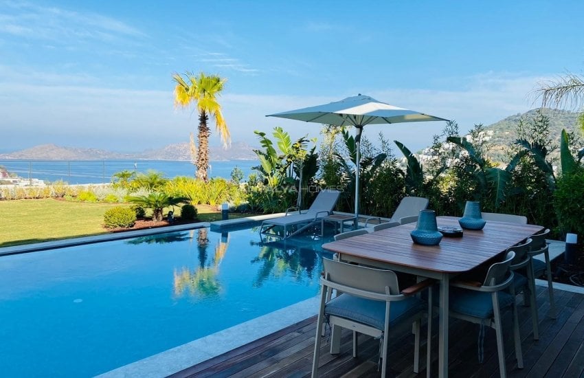 Bodrum Yalıkavak'ta Sahile Yürüme Mesafesinde Dubleks Villa 5