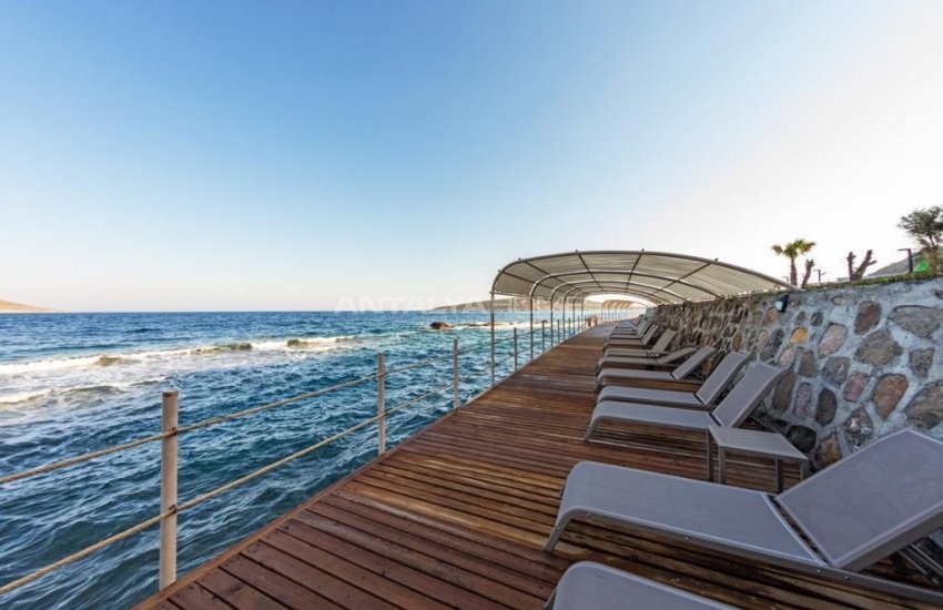 Seaside Apartments in Bodrum Gumusluk with a Courtyard 9