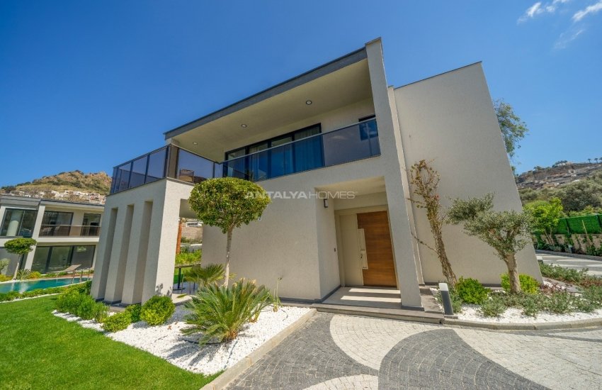 فيلا منفصلة في مجمع بوتيكي في بودروم ياليكافاك 2