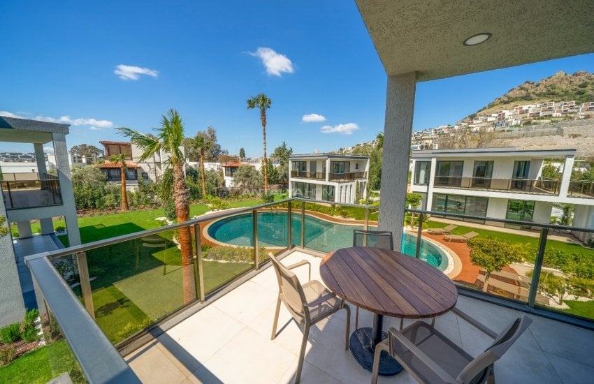 فيلا منفصلة في مجمع بوتيكي في بودروم ياليكافاك 6