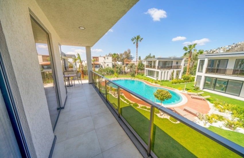 فيلا منفصلة في مجمع بوتيكي في بودروم ياليكافاك 8