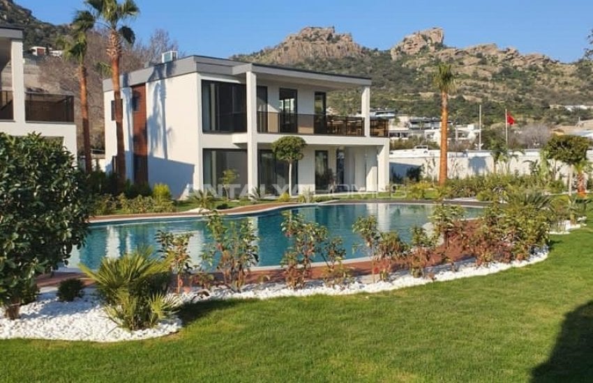 فيلا منفصلة في مجمع بوتيكي في بودروم ياليكافاك 5