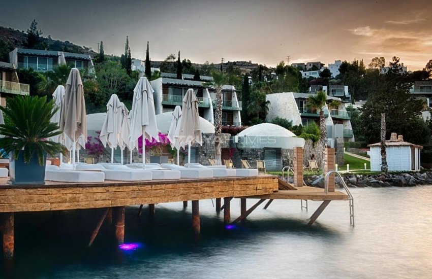 Ready to Move Beachfront Apartments in Bodrum Turkbuku 17