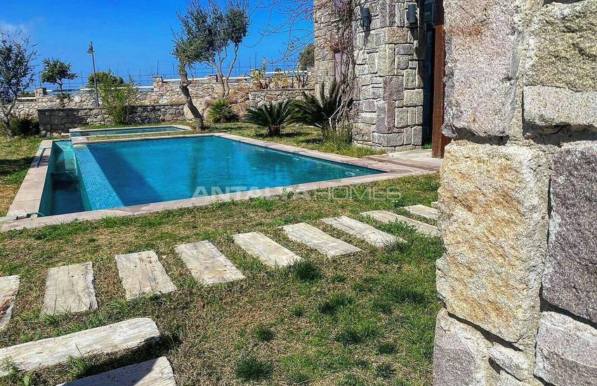 فلل حجرية فاخرة في بودروم جومشلوك بالقرب من الشاطئ 8