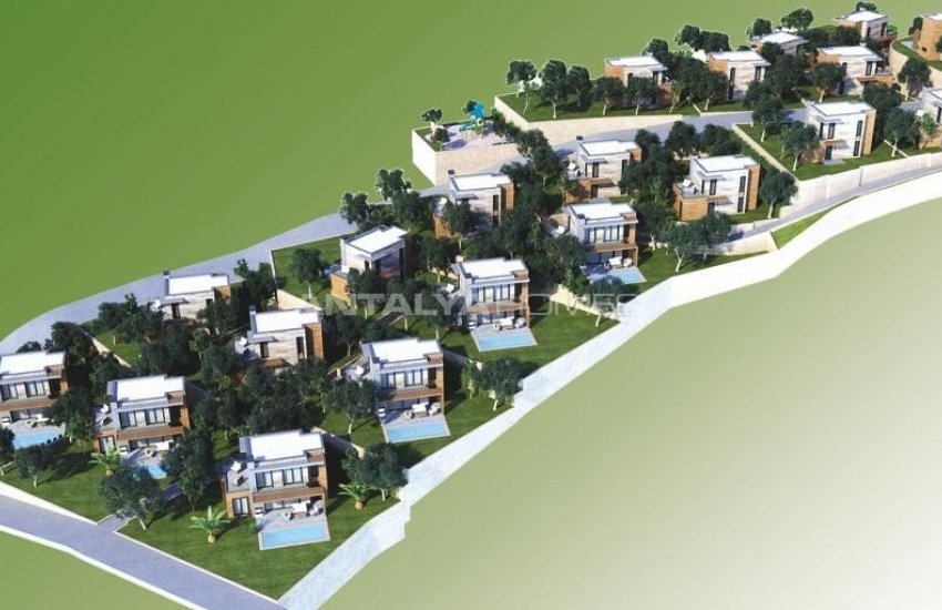 Naturblick Villen In Bodrum Mit Privatem Pool 6