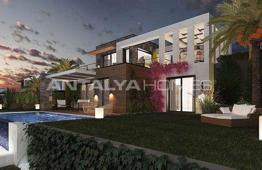 Luxe Ontworpen Ruime Duplex Villa's In Bodrum Gumusluk 3