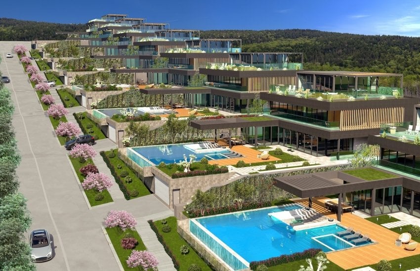 Современные Виллы с Частным Бассейном в Бодруме 6