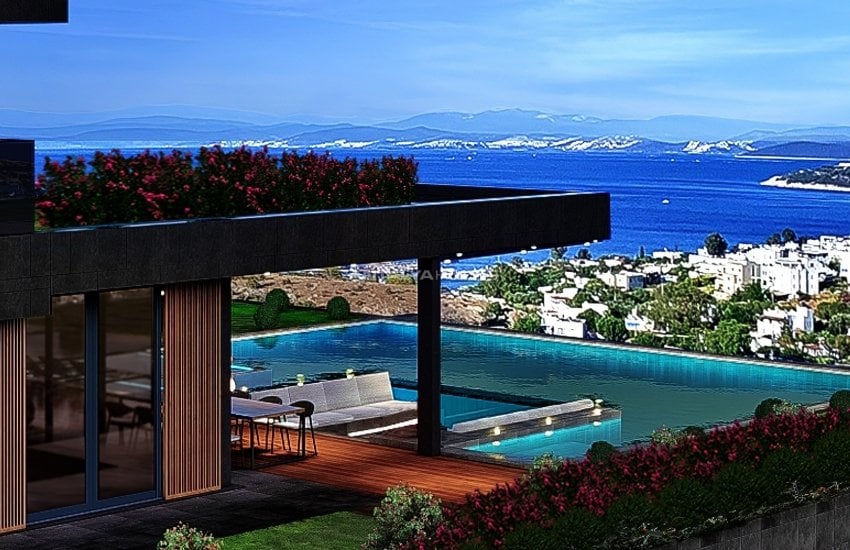 Современные Виллы с Частным Бассейном в Бодруме 4