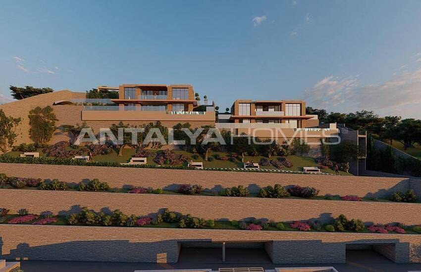 ویلاهای مستقل در بدروم با چشم انداز شگفت انگیز دریا 2