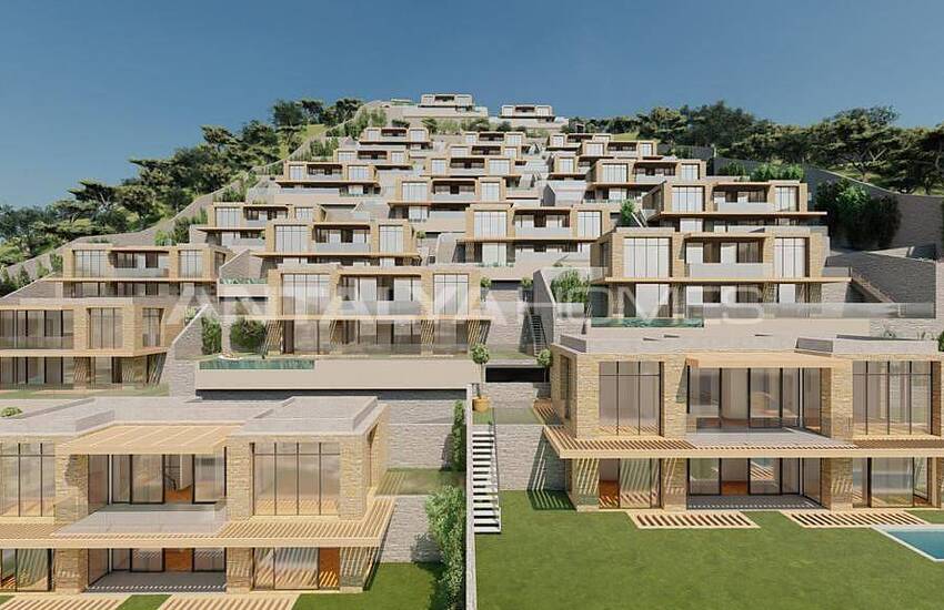 ویلاهای مستقل در بدروم با چشم انداز شگفت انگیز دریا 1