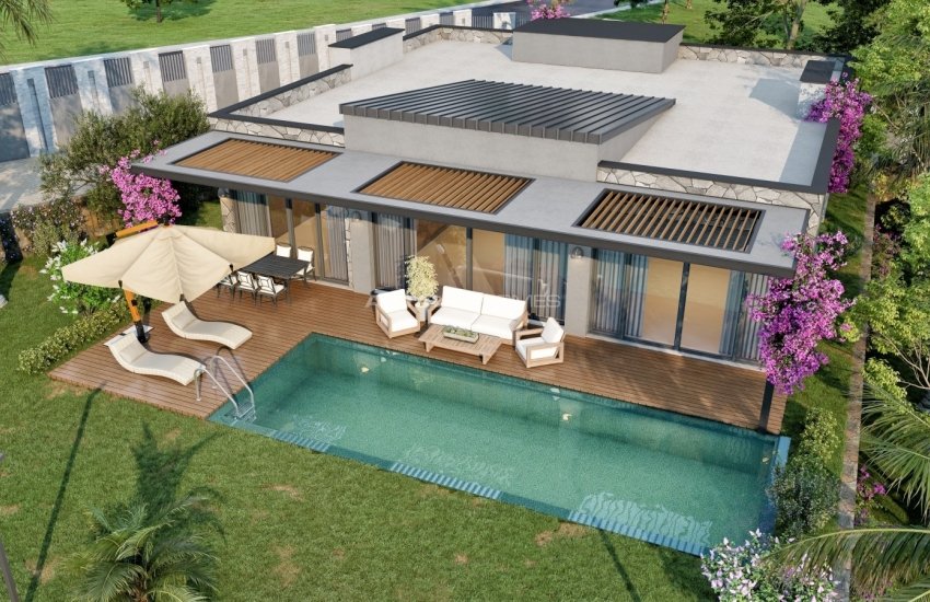 ویلاهای مدرن نزدیک به ساحل در بدروم، موغلا 6