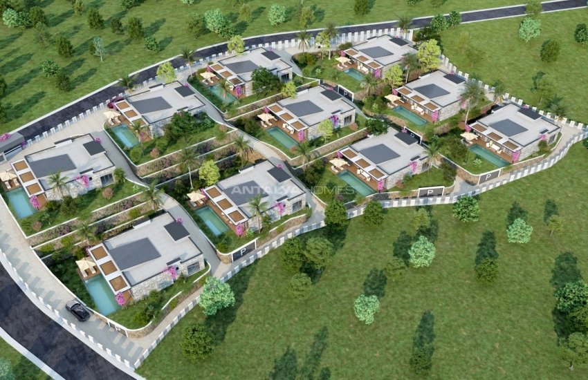 ویلاهای مدرن نزدیک به ساحل در بدروم، موغلا 10