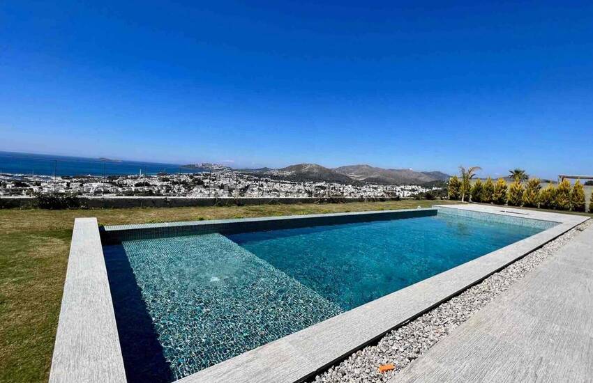 Modernt Designade Villor Med Havsutsikt I Turgutreis Bodrum 5
