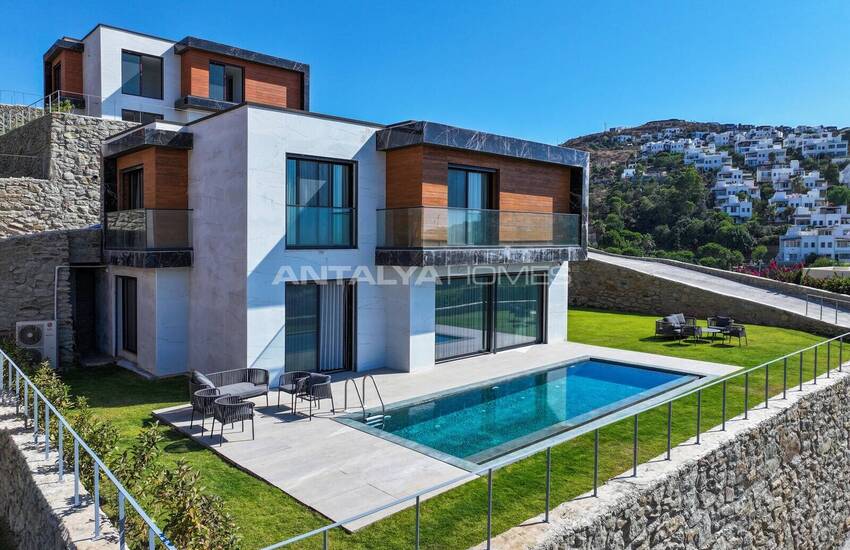Luxury Villas with Private Pool and Garden in Bodrum Mugla 3