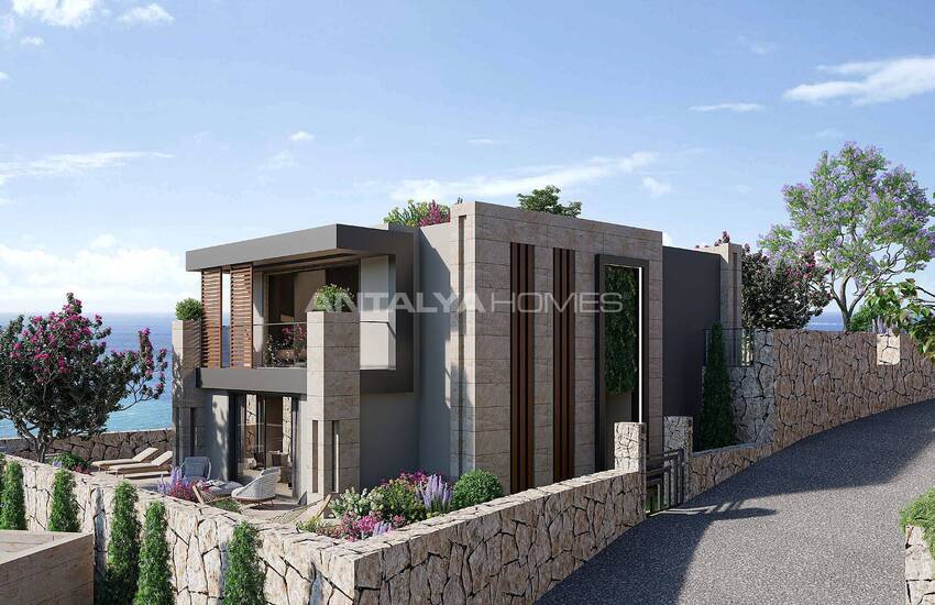 فلل بإطلالة بانورامية مع ميزات مميزة في بودروم 12