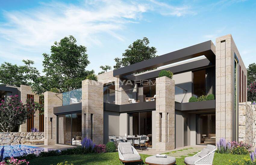 فلل بإطلالة بانورامية مع ميزات مميزة في بودروم 18