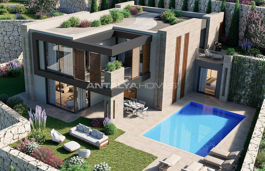 فلل بإطلالة بانورامية مع ميزات مميزة في بودروم 3