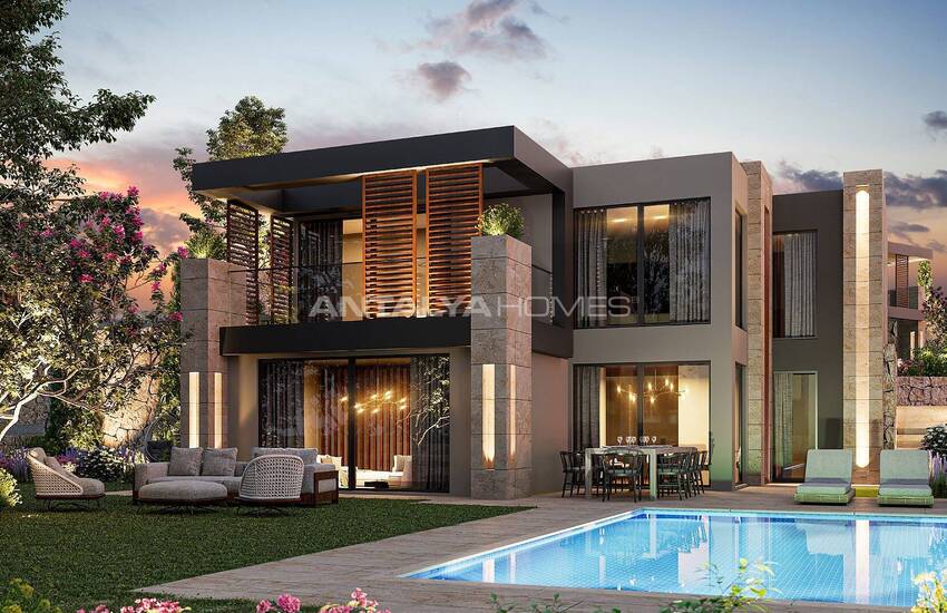 فلل بإطلالة بانورامية مع ميزات مميزة في بودروم 5