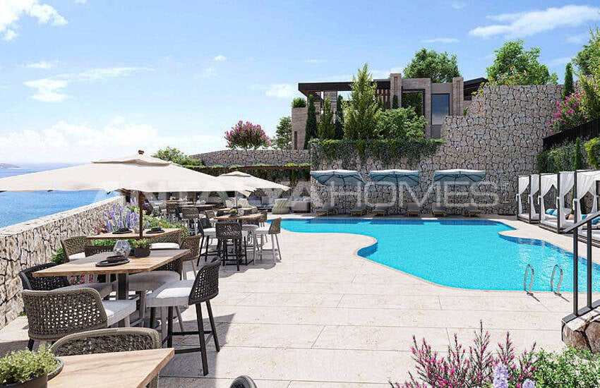 فلل بإطلالة بانورامية مع ميزات مميزة في بودروم 7