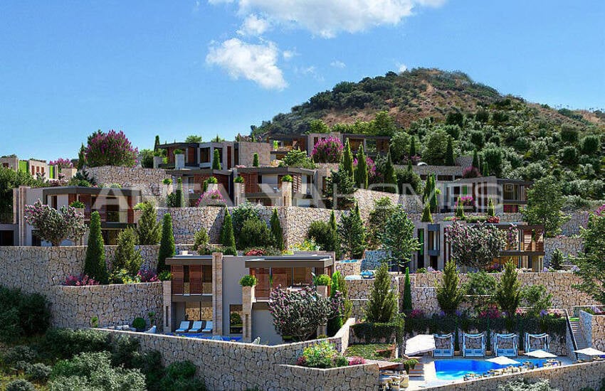 فلل بإطلالة بانورامية مع ميزات مميزة في بودروم 9