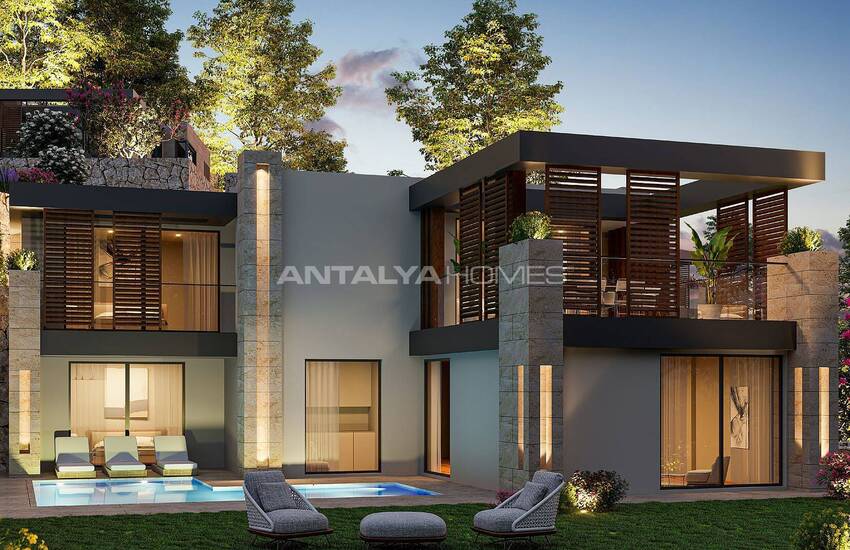 فلل بإطلالة بانورامية مع ميزات مميزة في بودروم 10