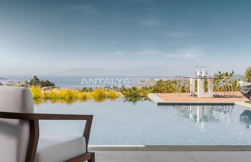 Detached Villas with Private Pool and Garden in Bodrum