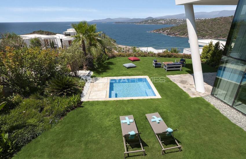 Bodrum Adabükü'nde Ödüllü Proje İçinde Anahtar Teslim Villalar 19