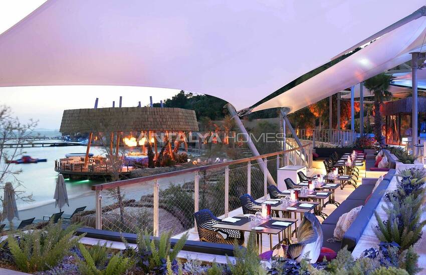 Bodrum Adabükü'nde Özel Koylu Projede Plaja Sıfır Daireler 13