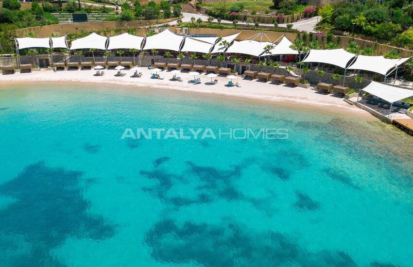 Beachfront Apartments in an Awarded Project in Adabuku Bodrum