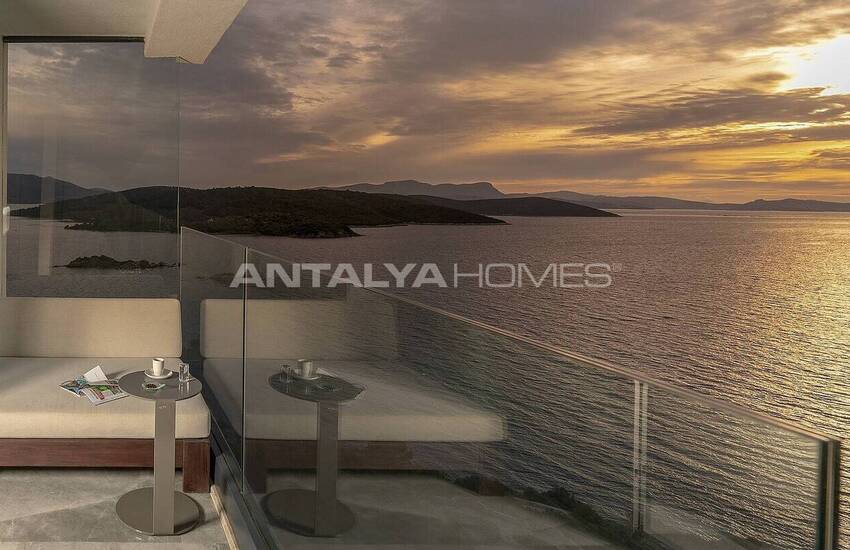 Bodrum Adabükü'nde Özel Koylu Projede Plaja Sıfır Daireler 4