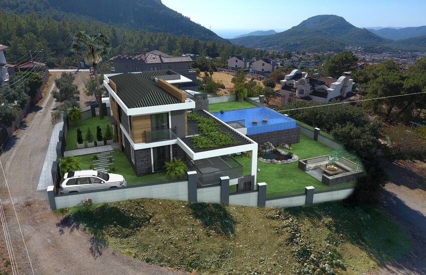 Modernly Designed Villa Close to the Beach in Fethiye Mugla