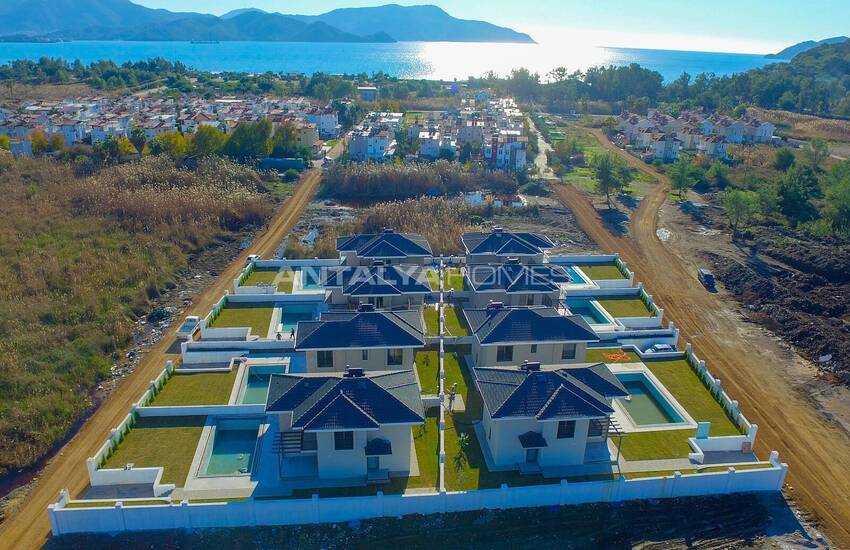 Luxe Moderne Duplex Villa's In De Buurt Van Zee In Fethiye 24