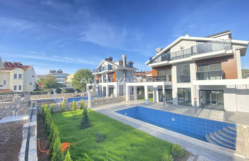Triplex Villa with Pool and Fireplace in Hisaronu Fethiye 6