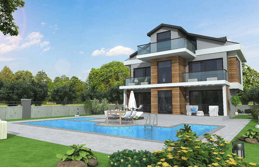 Modern Designed New Villas in Fethiye Ovacik