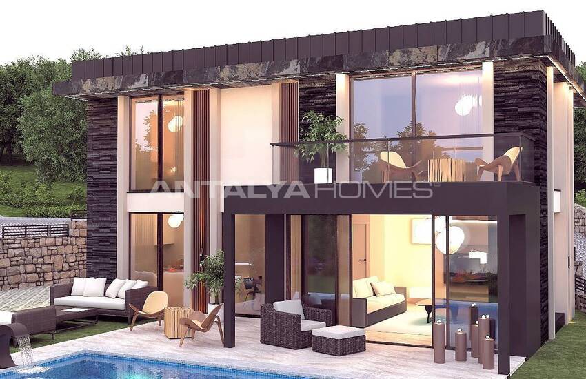 ویلاهای با دید دریا با استخر خصوصی در بدروم 3