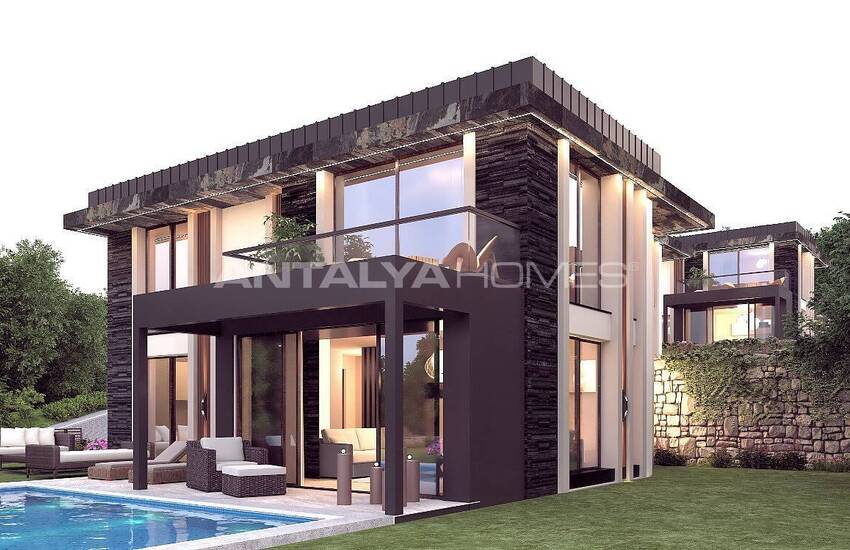 ویلاهای با دید دریا با استخر خصوصی در بدروم 4