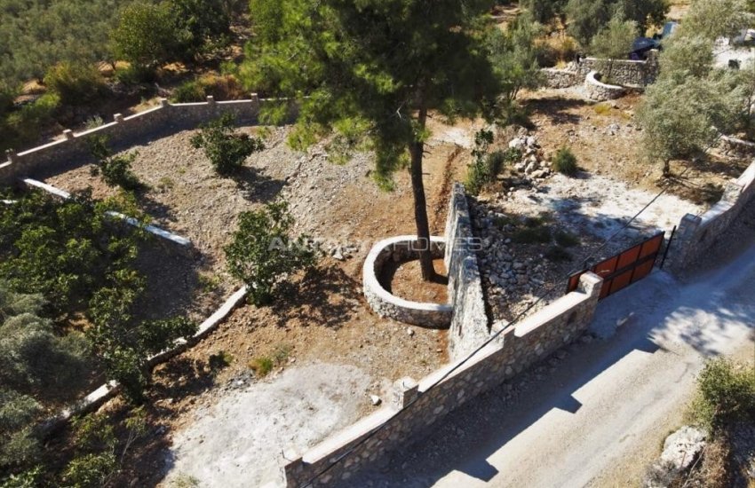Land with Zoning Permission Surrounded by Wall in Fethiye 3