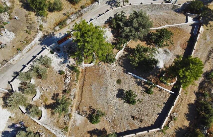 Land with Zoning Permission Surrounded by Wall in Fethiye 1