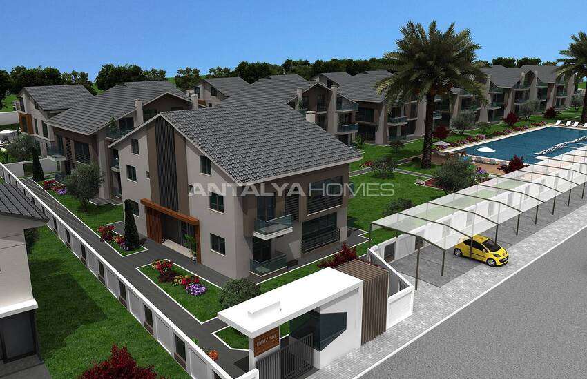Apartments in a Complex with Pool Near the Beach in Fethiye 4